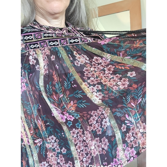 Zara embroidered velvet jacket - Picture 7 of 7